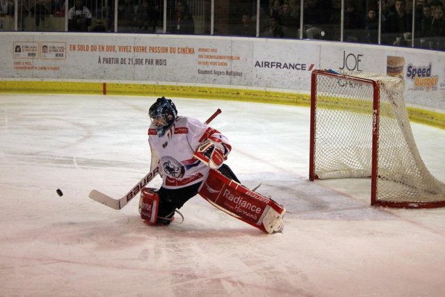 Photo hockey match Angers  - Lyon le 16/01/2016