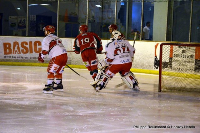 Photo hockey match Courbevoie  - Anglet le 19/01/2016
