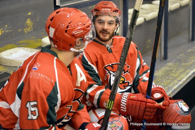 Photo hockey match Courbevoie  - Anglet le 19/01/2016
