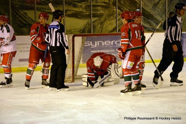 Photo hockey match Courbevoie  - Anglet le 19/01/2016