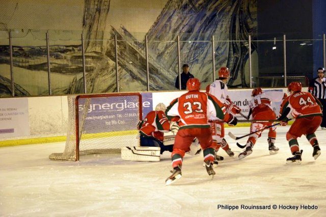 Photo hockey match Courbevoie  - Anglet le 19/01/2016