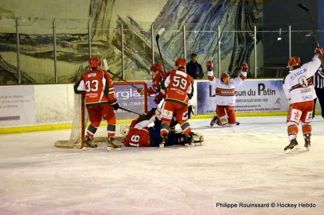 Photo hockey match Courbevoie  - Anglet le 19/01/2016