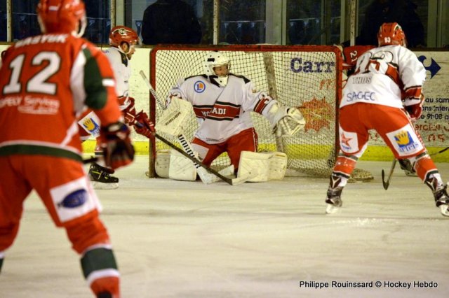 Photo hockey match Courbevoie  - Anglet le 19/01/2016