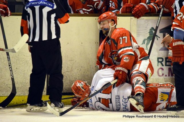 Photo hockey match Courbevoie  - Anglet le 19/01/2016