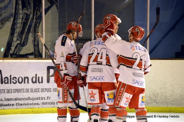 Photo hockey match Courbevoie  - Anglet le 19/01/2016