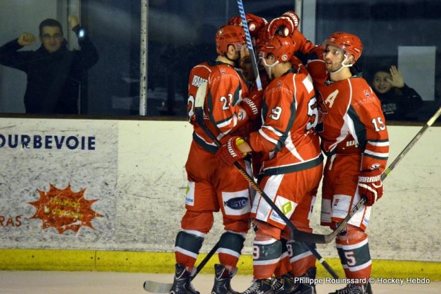Photo hockey match Courbevoie  - Anglet le 19/01/2016