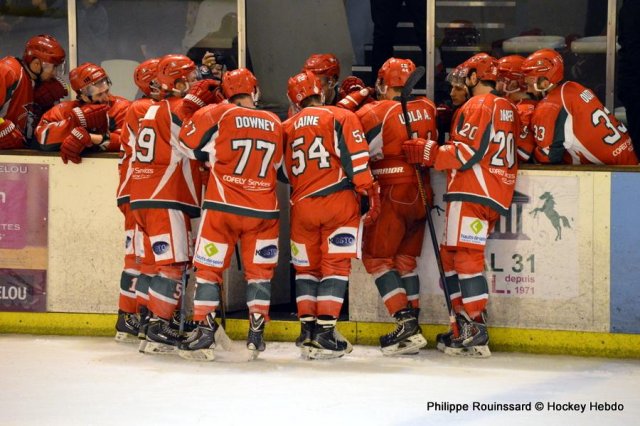 Photo hockey match Courbevoie  - Anglet le 19/01/2016