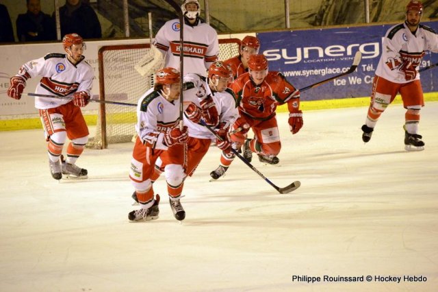 Photo hockey match Courbevoie  - Anglet le 19/01/2016