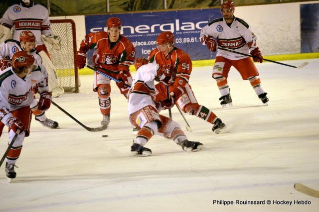 Photo hockey match Courbevoie  - Anglet le 19/01/2016