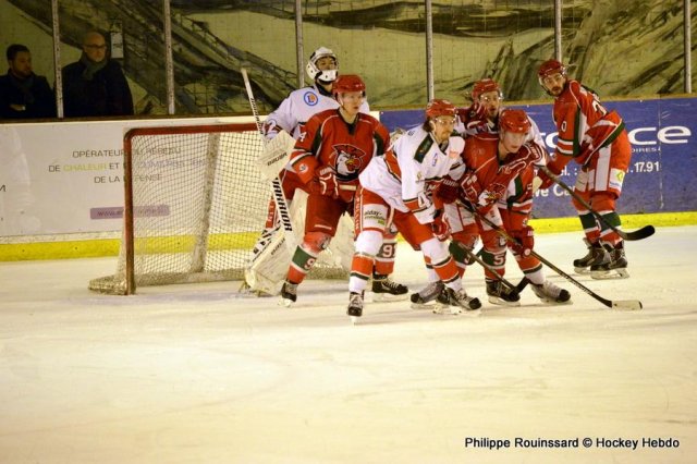 Photo hockey match Courbevoie  - Anglet le 19/01/2016