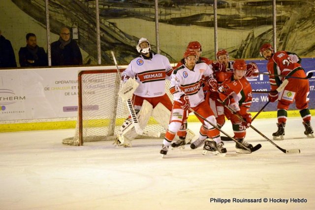 Photo hockey match Courbevoie  - Anglet le 19/01/2016