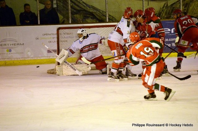 Photo hockey match Courbevoie  - Anglet le 19/01/2016