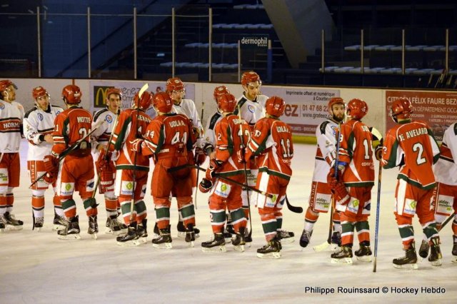 Photo hockey match Courbevoie  - Anglet le 19/01/2016