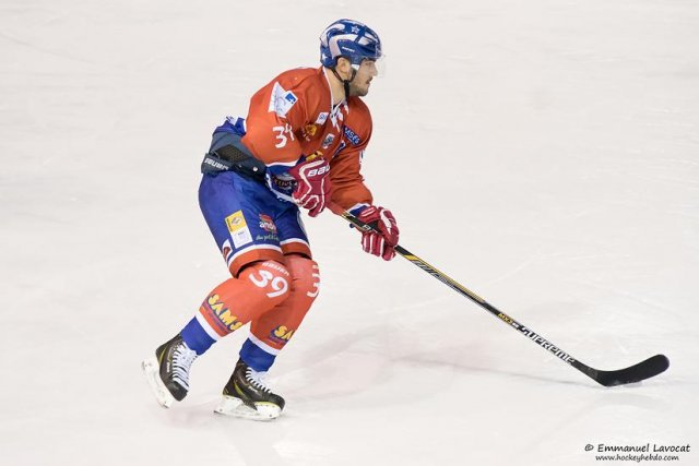 Photo hockey match Lyon - Amiens  le 19/01/2016