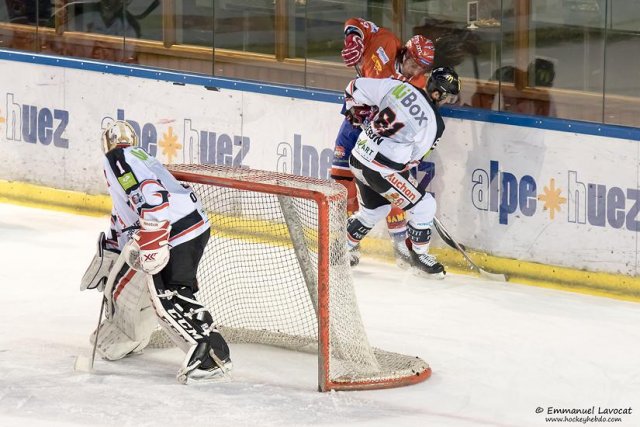 Photo hockey match Lyon - Amiens  le 19/01/2016