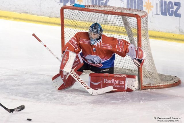Photo hockey match Lyon - Amiens  le 19/01/2016