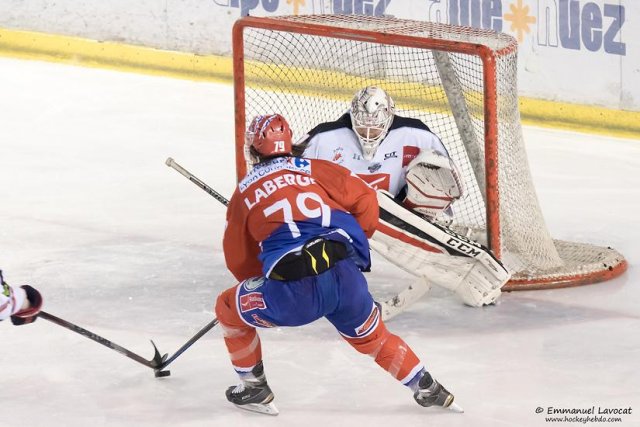 Photo hockey match Lyon - Amiens  le 19/01/2016