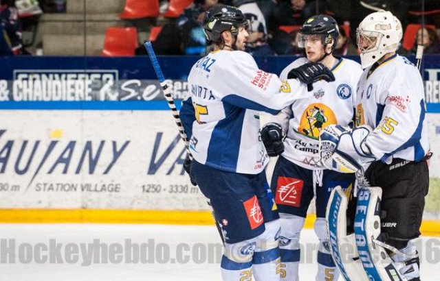 Photo hockey match Grenoble  - Chamonix  le 19/01/2016