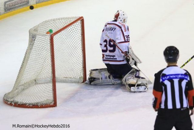 Photo hockey match Rouen - Grenoble  le 22/01/2016