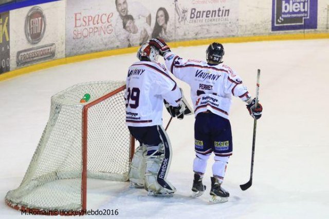 Photo hockey match Rouen - Grenoble  le 22/01/2016