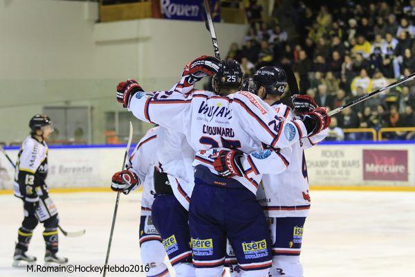 Rouen 2 - 5 Grenoble 