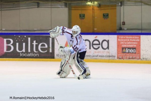 Photo hockey match Rouen - Grenoble  le 22/01/2016
