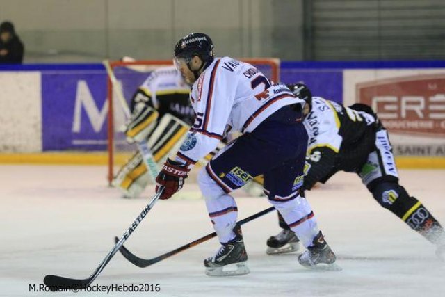 Photo hockey match Rouen - Grenoble  le 22/01/2016