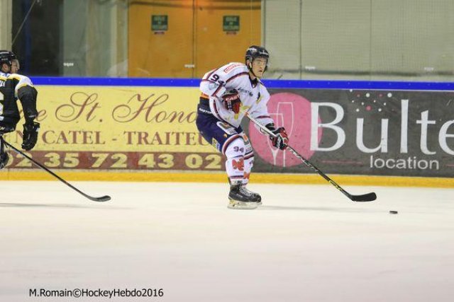 Photo hockey match Rouen - Grenoble  le 22/01/2016
