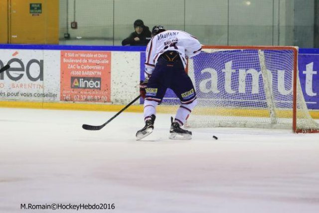 Photo hockey match Rouen - Grenoble  le 22/01/2016