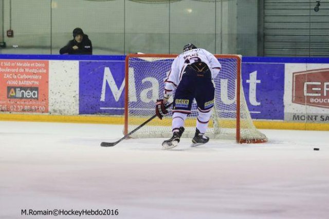 Photo hockey match Rouen - Grenoble  le 22/01/2016