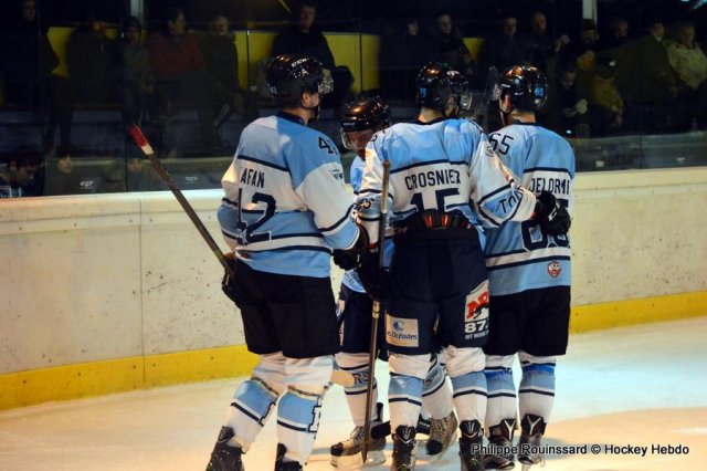 Photo hockey match Neuilly/Marne - Tours  le 23/01/2016