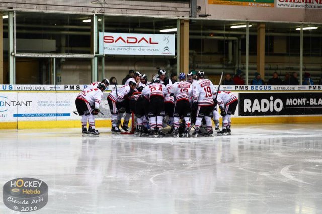 Photo hockey match Chamonix  - Morzine-Avoriaz le 23/01/2016