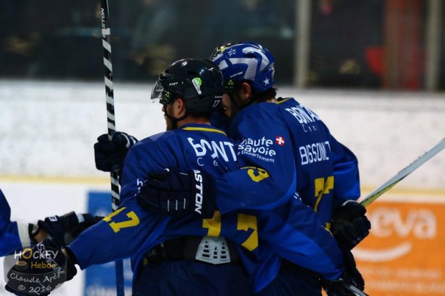 Photo hockey match Chamonix  - Morzine-Avoriaz le 23/01/2016