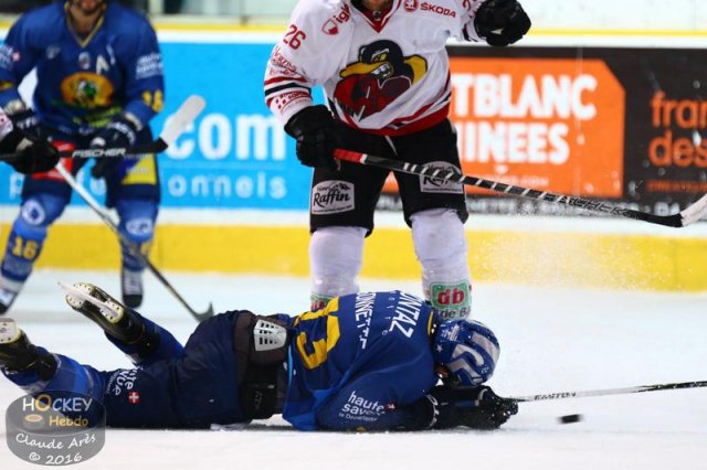 Photo hockey match Chamonix  - Morzine-Avoriaz le 23/01/2016