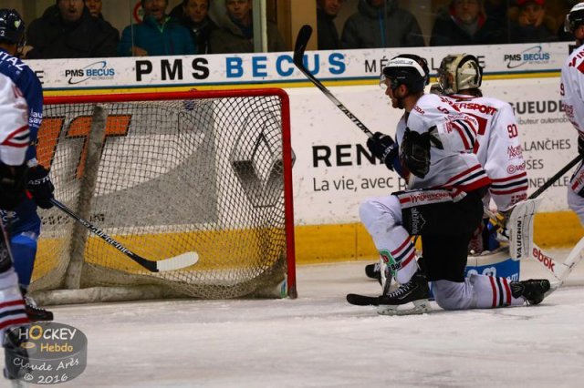 Photo hockey match Chamonix  - Morzine-Avoriaz le 23/01/2016