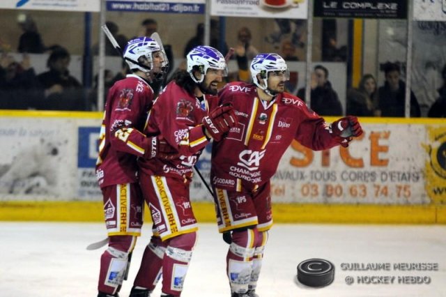 Photo hockey match Dijon  - Briançon  le 23/01/2016