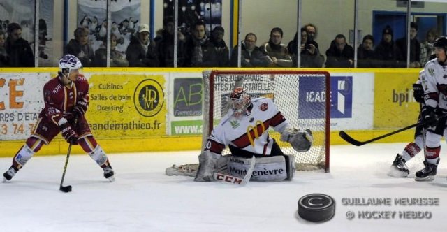 Photo hockey match Dijon  - Briançon  le 23/01/2016