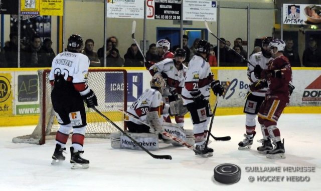Photo hockey match Dijon  - Briançon  le 23/01/2016