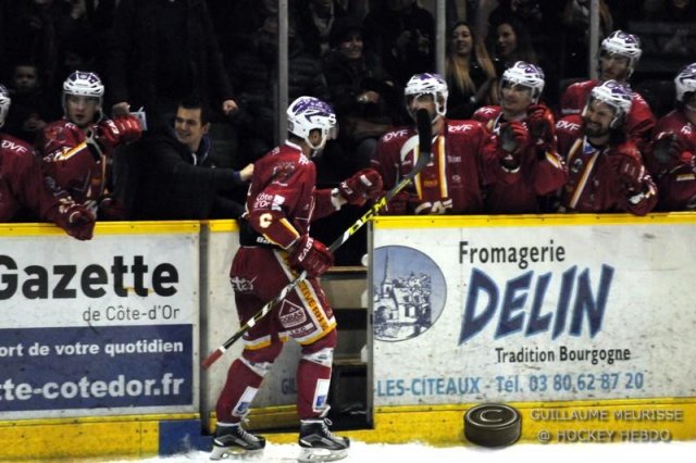Photo hockey match Dijon  - Briançon  le 23/01/2016