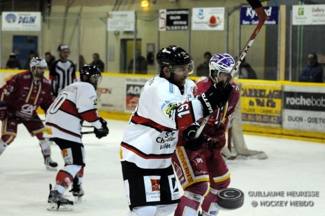 Photo hockey match Dijon  - Briançon  le 23/01/2016