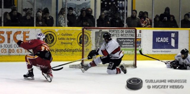 Photo hockey match Dijon  - Briançon  le 23/01/2016