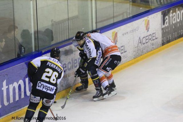 Photo hockey match Rouen - Epinal  le 24/01/2016
