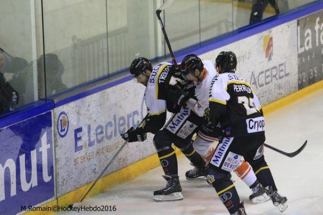 Photo hockey match Rouen - Epinal  le 24/01/2016