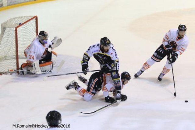 Photo hockey match Rouen - Epinal  le 24/01/2016