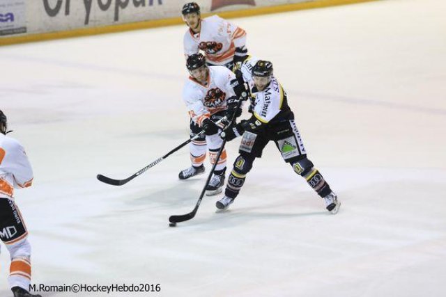 Photo hockey match Rouen - Epinal  le 24/01/2016