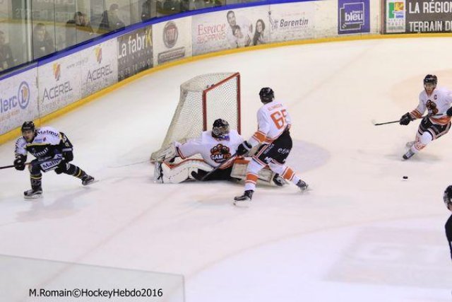 Photo hockey match Rouen - Epinal  le 24/01/2016