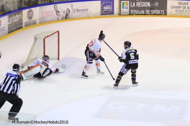 Photo hockey match Rouen - Epinal  le 24/01/2016