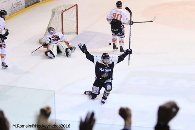 Photo hockey match Rouen - Epinal  le 24/01/2016
