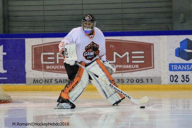 Photo hockey match Rouen - Epinal  le 24/01/2016