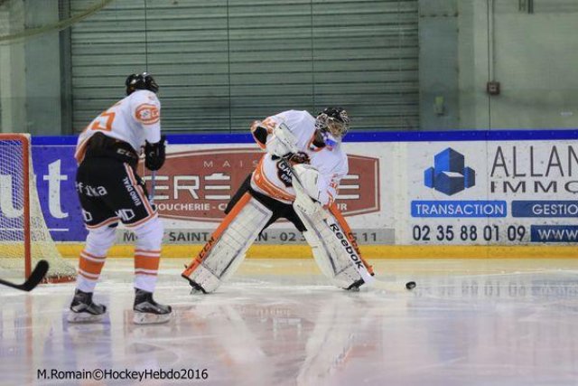 Photo hockey match Rouen - Epinal  le 24/01/2016